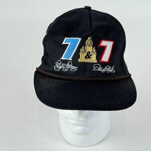 Richard Petty Dale Earnhardt Sr 7 Time NASCAR Champions Snapback Hat Americap 90